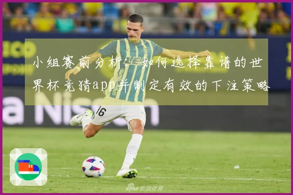 小组赛前分析：如何选择靠谱的世界杯竞猜app并制定有效的下注策略