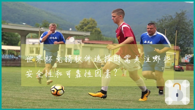 世界杯竞猜软件选择时需关注哪些安全性和可靠性因素？